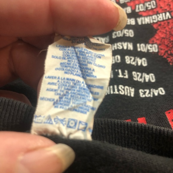 Rush double sided concert tee Clockwork Angels Tour 2013 Med - Picture 3 of 10